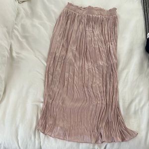 TopShop Pleated Midi Skirt